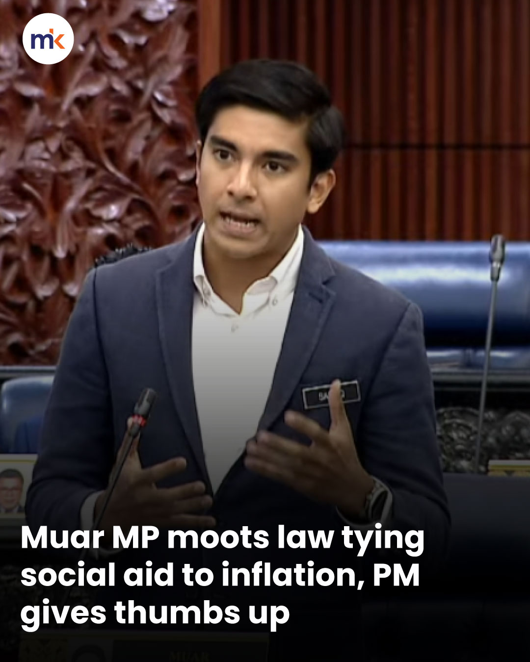 Muar MP moots law tying social aid to inflation, PM gives thumbs up
