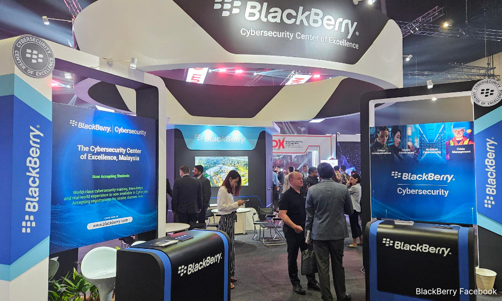 Blackberry sets up Asia Pacific cybersecurity HQ in Cyberjaya