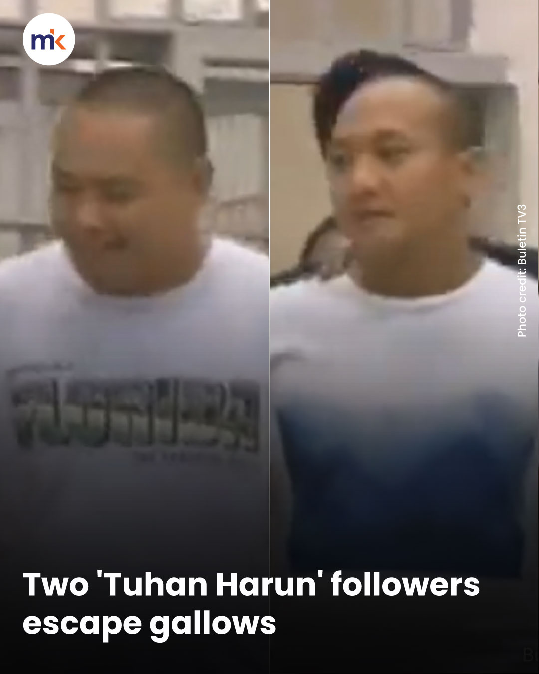 Two 'Tuhan Harun' followers escape gallows