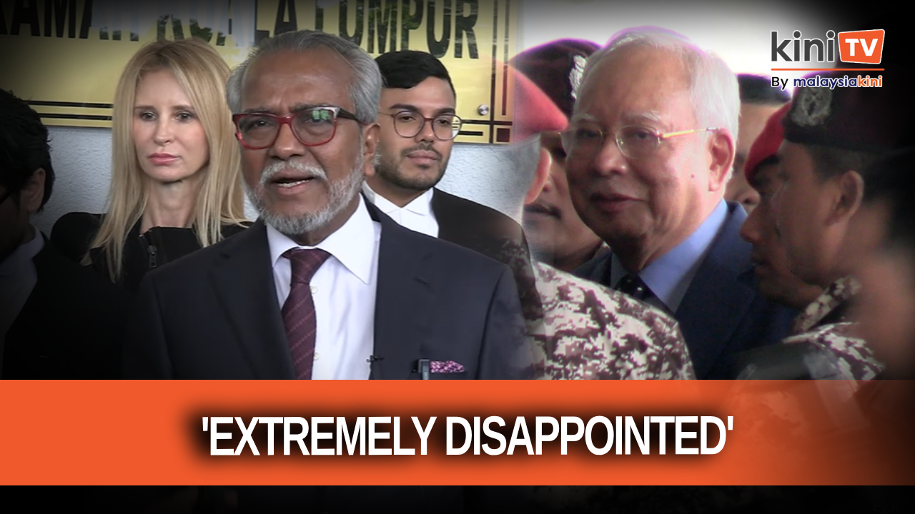 [FULL VIDEO] Najib 'extremely disappointed' with court ruling on 1MDB case - Shafee