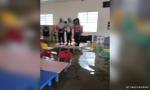 Kindy kids forced to stand on tables as floods ravage Klang Valley