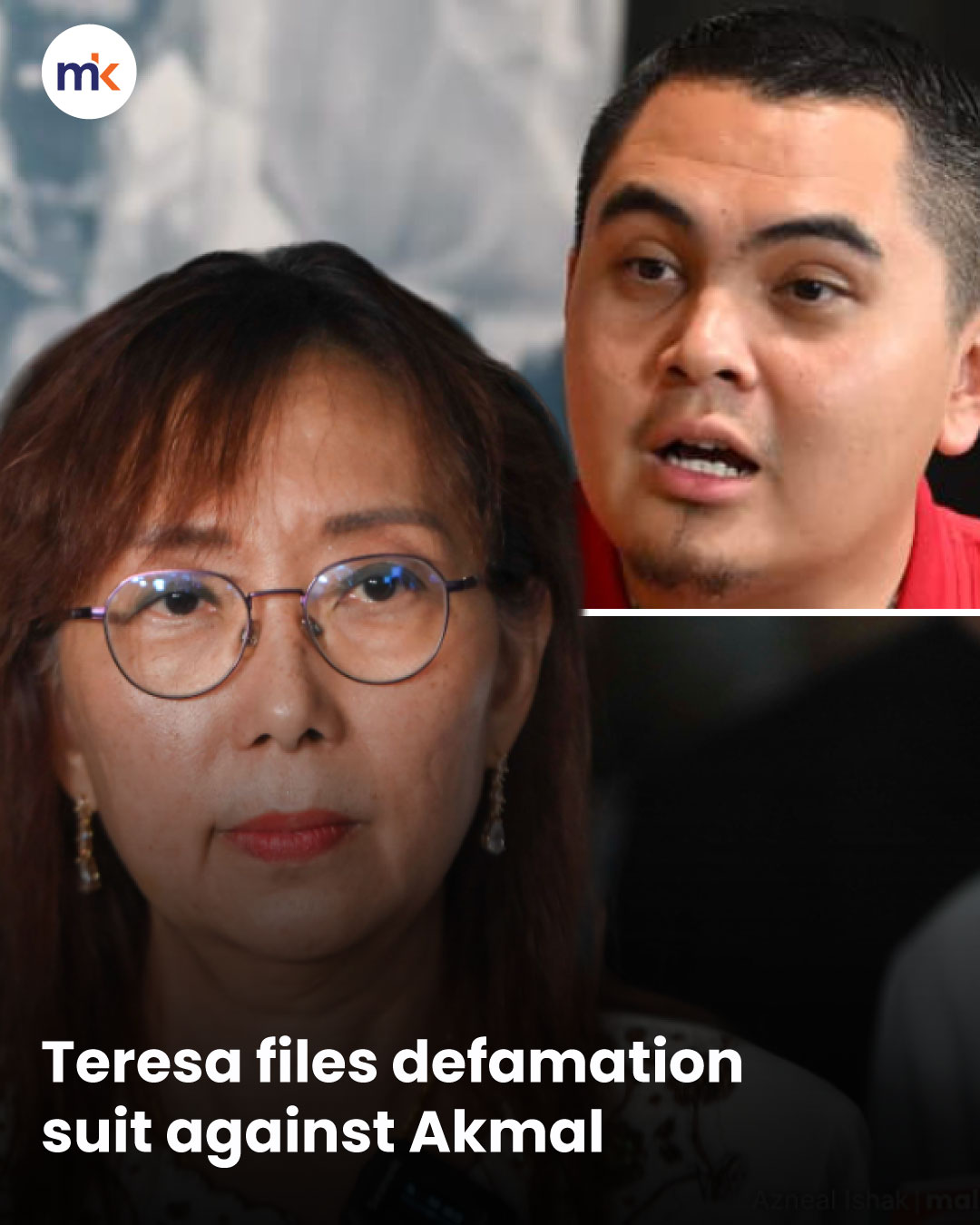 Teresa files defamation suit against Akmal
