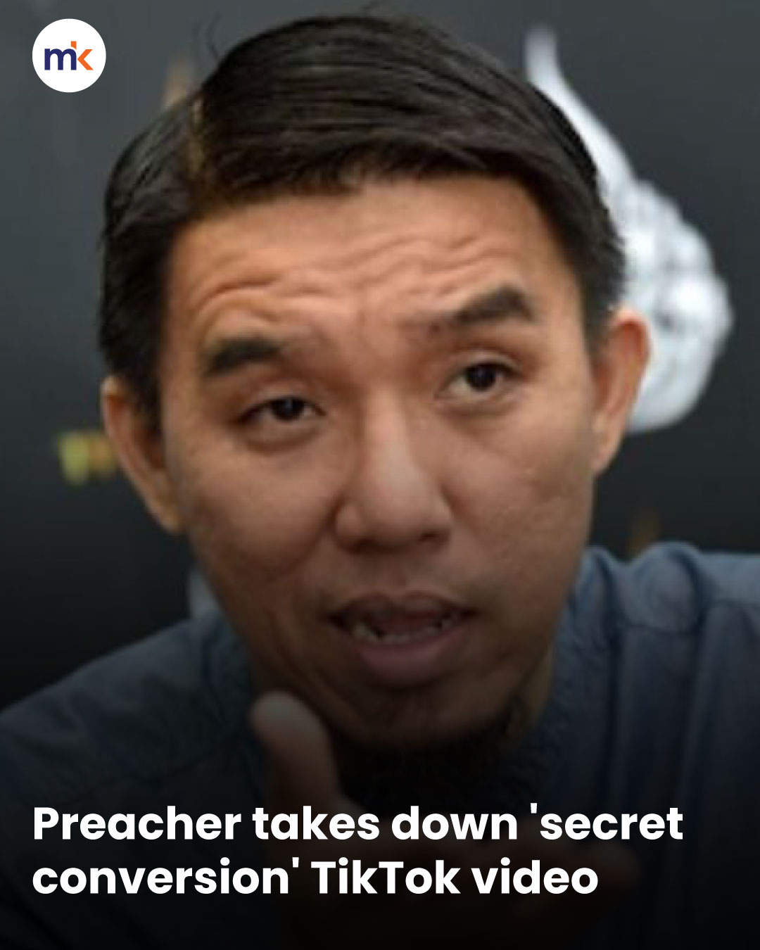 Preacher takes down 'secret conversion' TikTok video