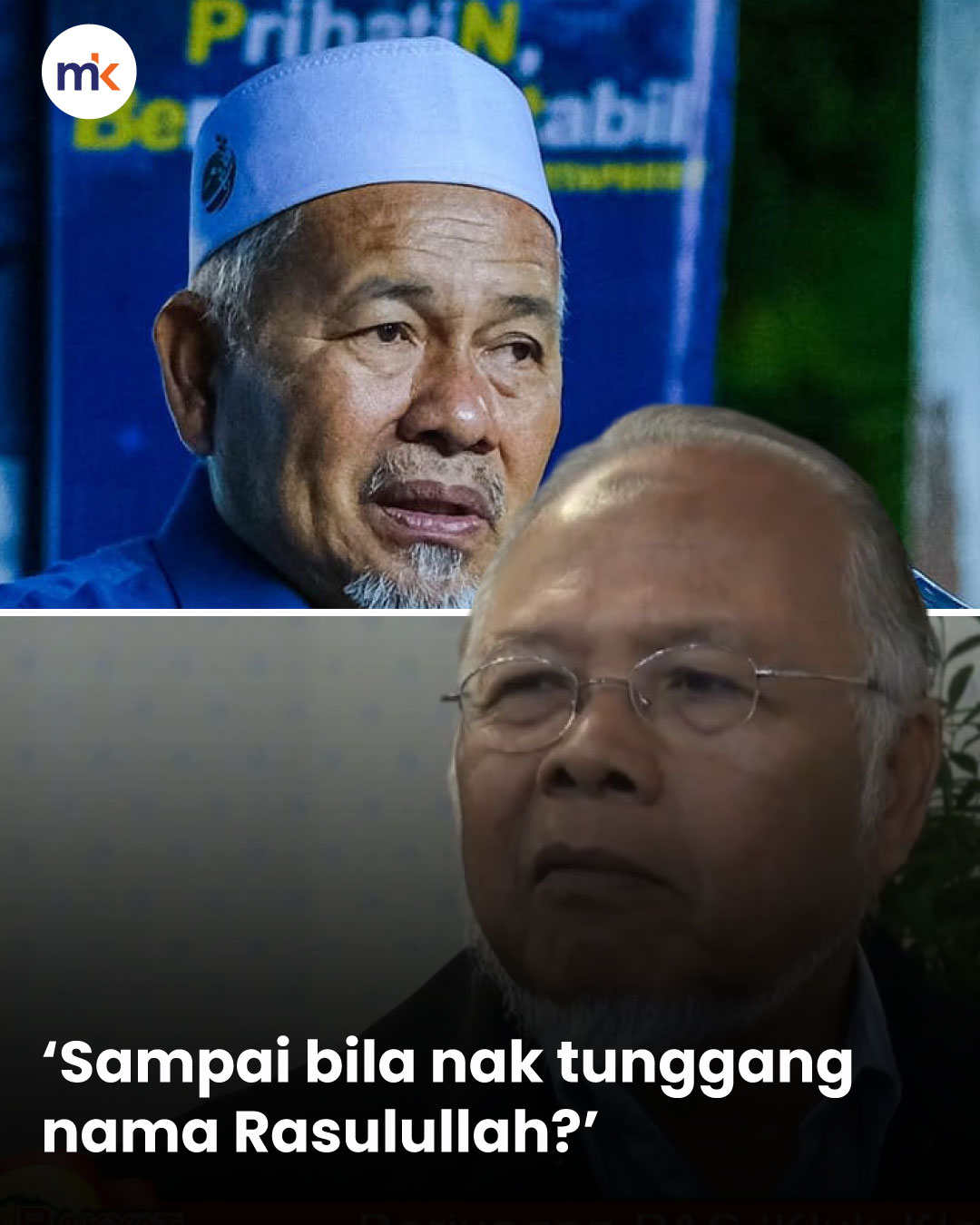‘Sampai bila nak tunggang nama Rasulullah?’