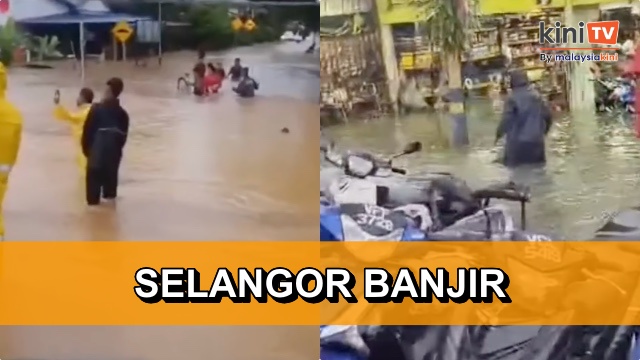 Beberapa daerah di Selangor terjejas banjir