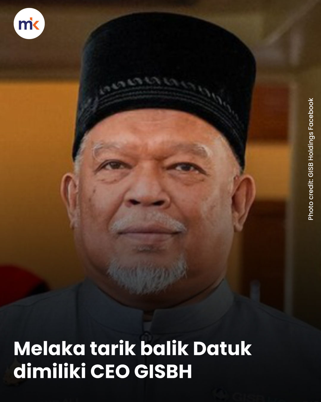 Melaka tarik balik Datuk dimiliki CEO GISBH