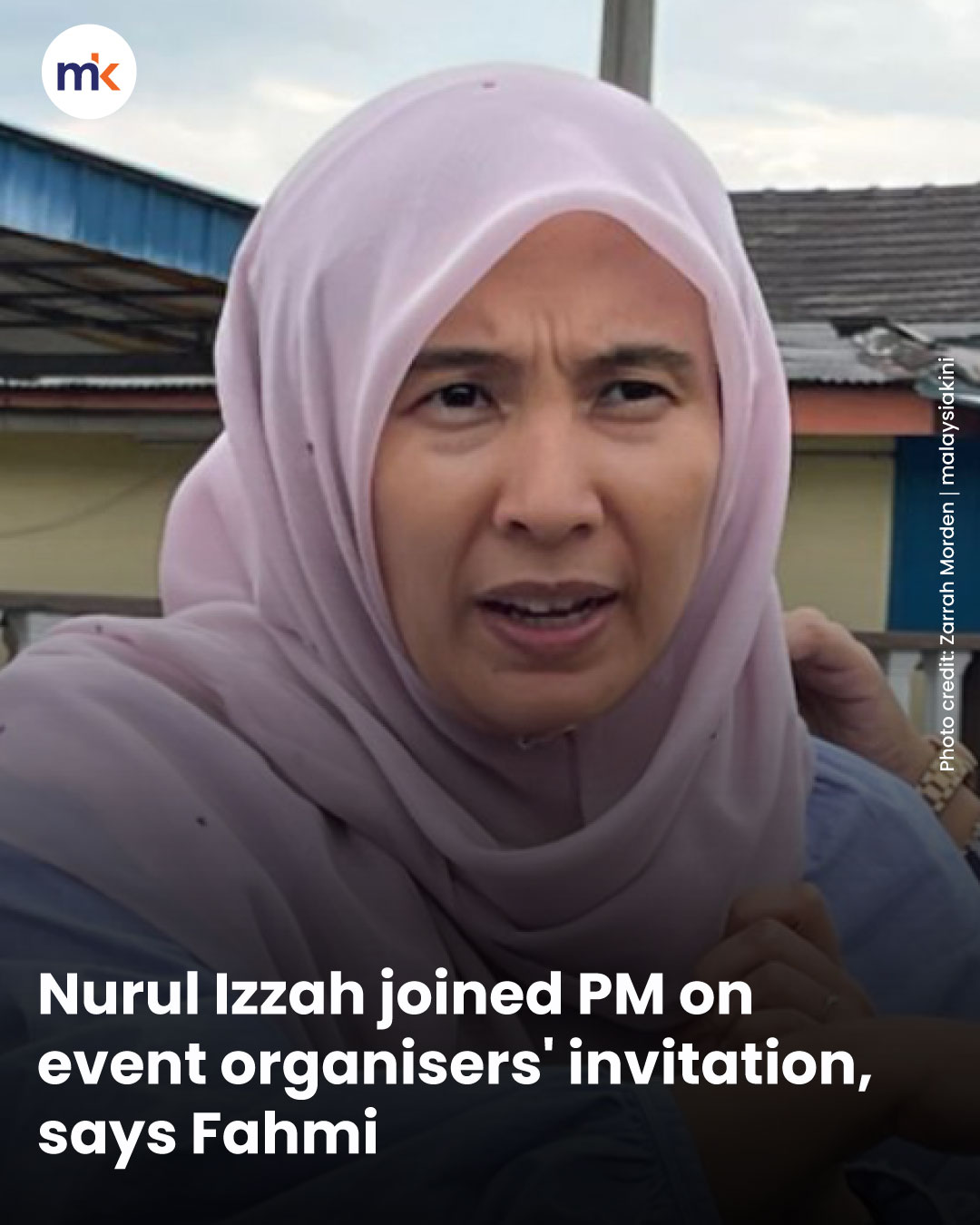 Nurul Izzah joined PM on event organisers' invitation, says Fahmi