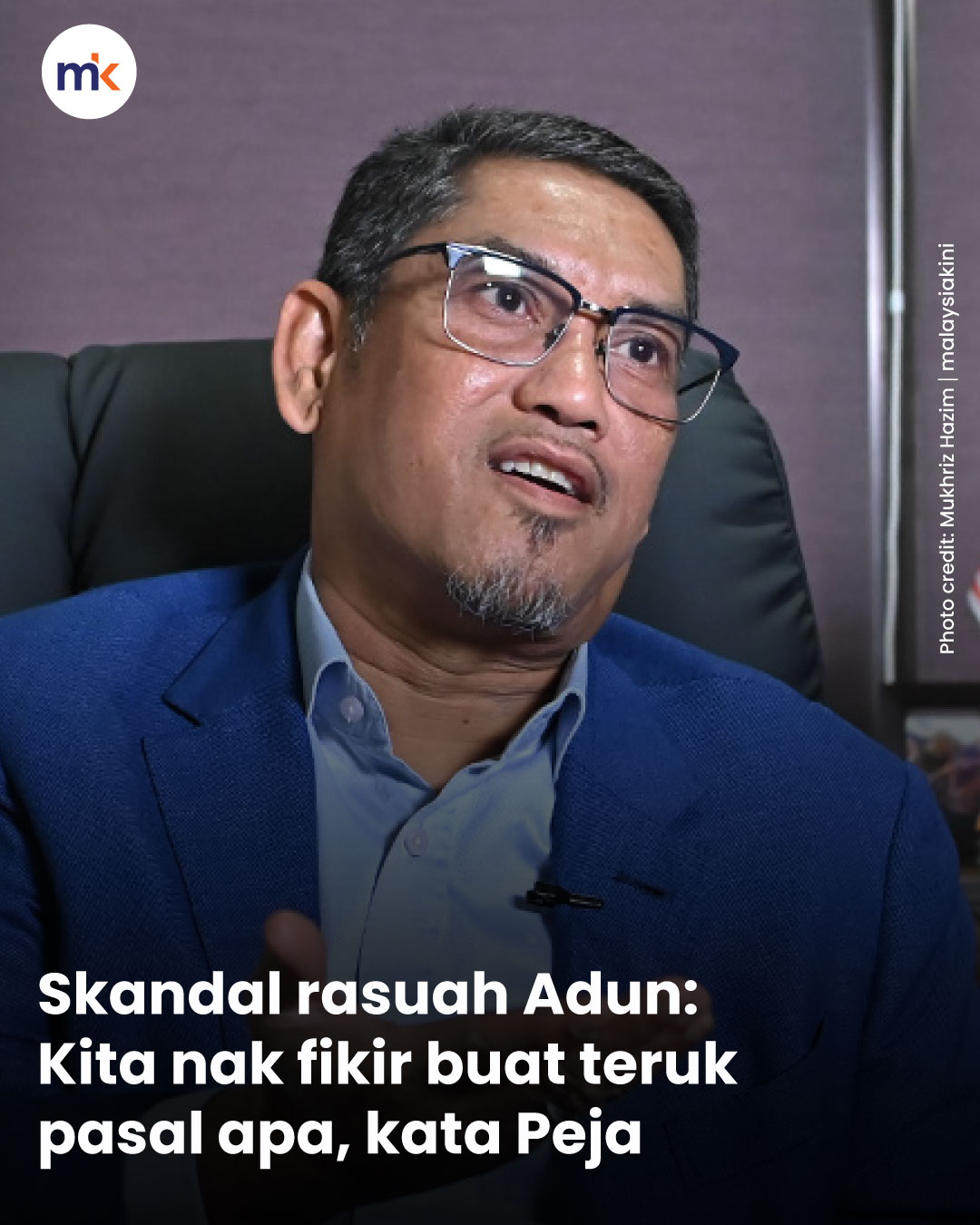 Skandal rasuah Adun: Kita nak fikir buat teruk pasal apa, kata Peja