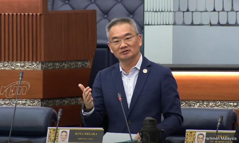 邱培栋否认国会发言针对Mydin，“请听到最后”