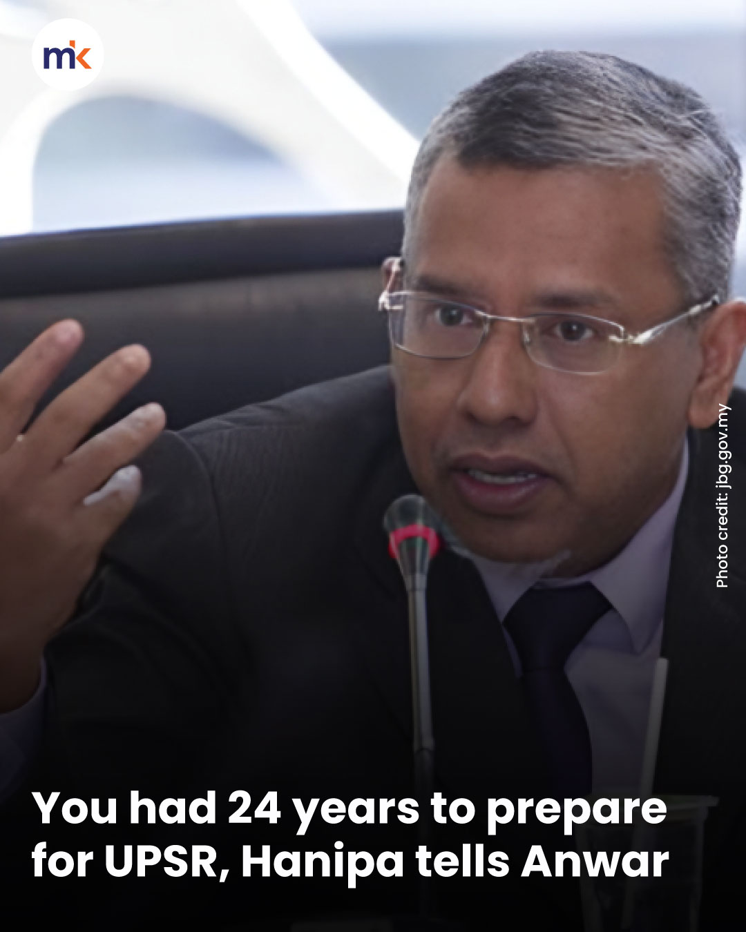 You had 24 years to prepare for UPSR, Hanipa tells Anwar