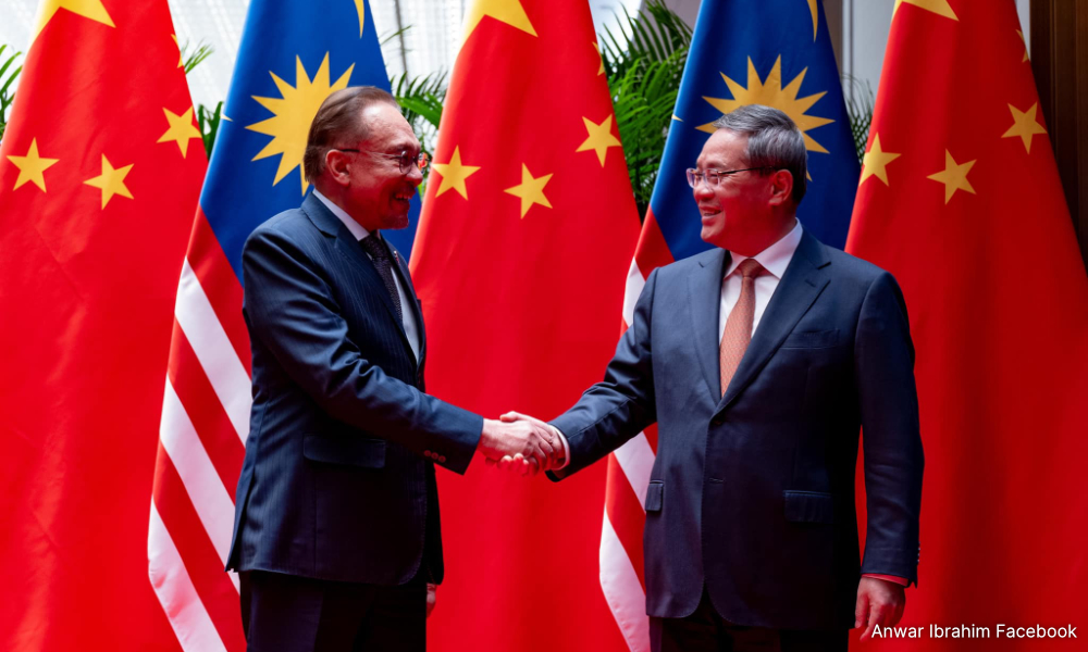 M'sia open to boosting ties with China, welcomes more investments