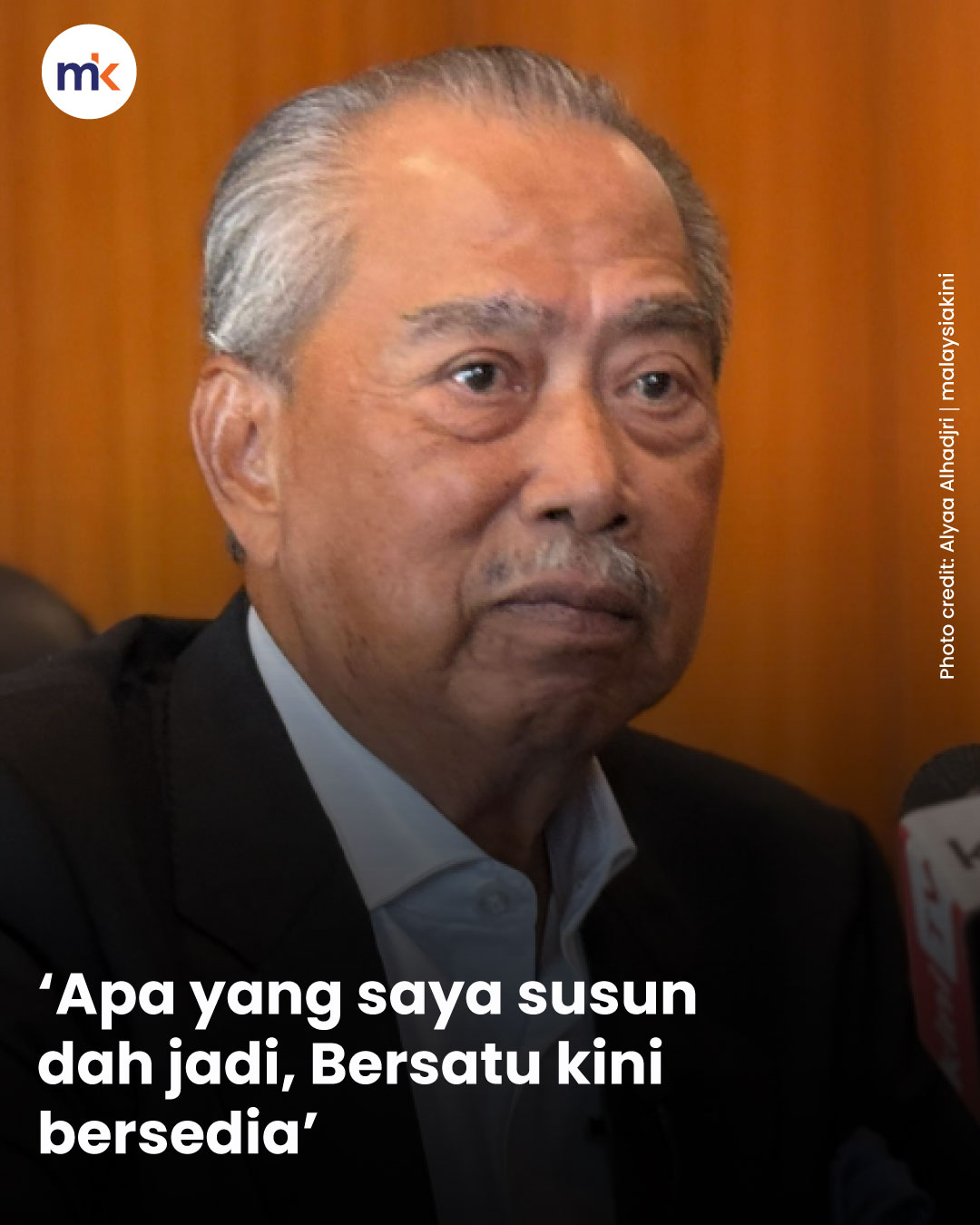 ‘Apa yang saya susun dah jadi, Bersatu kini bersedia’