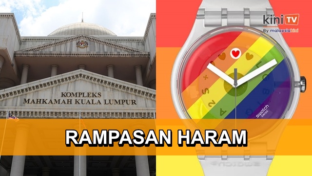 Mahkamah arah KDN pulangkan 172 jam tangan Swatch dikait LGBT