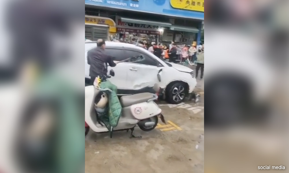 'Revenge on society': SUV ploughs into students at China school