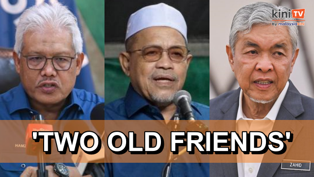 Hamzah reveals 'old friend' from PN met Zahid in Parliament