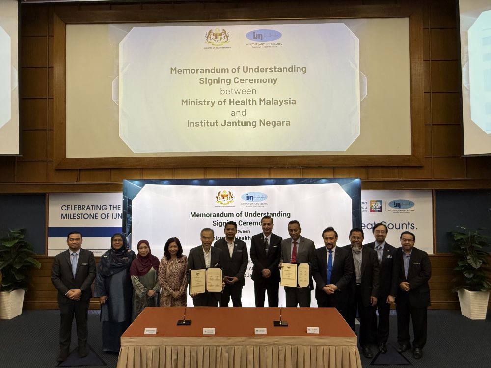 IJN and MOH forge strategic partnership to launch Cardiovascular Prevention Education Program