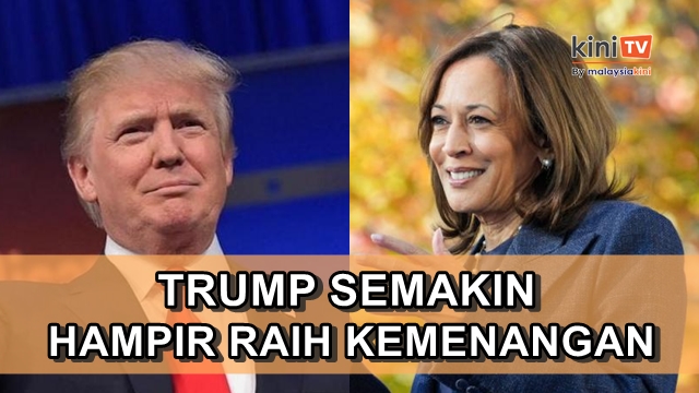 Pilihan raya Presiden AS: Trump semakin hampiri kemenangan