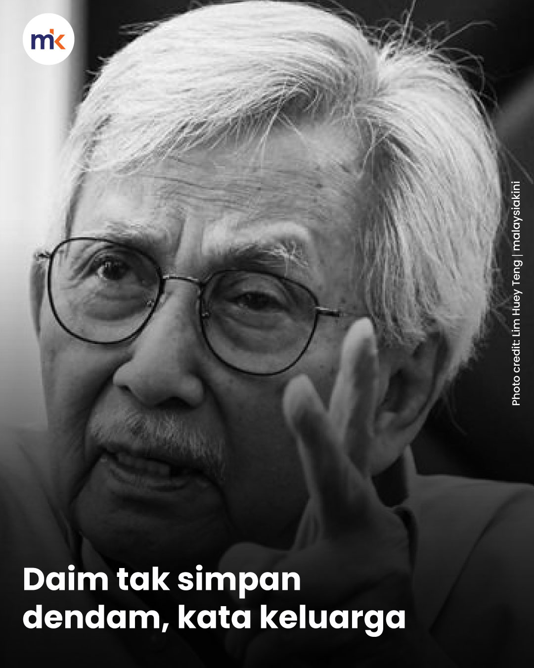 Daim tak simpan dendam, kata keluarga