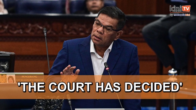 Addendum on Najib's house arrest is hearsay, Saifuddin tells Parliament