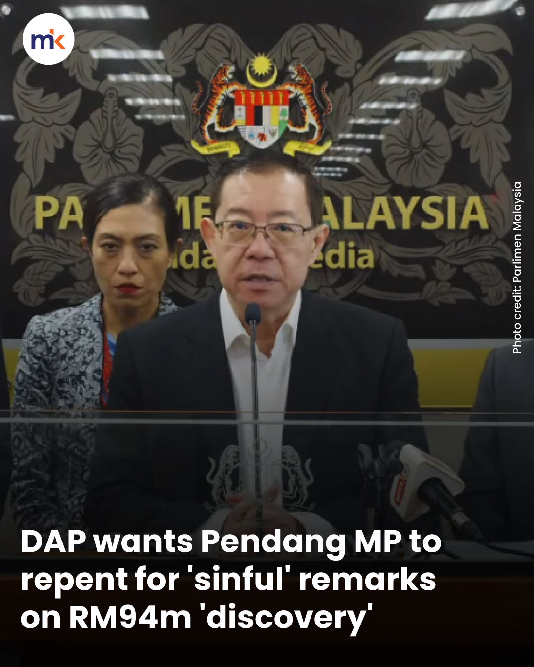 DAP wants Pendang MP to repent for 'sinful' remarks on RM94m 'discovery'