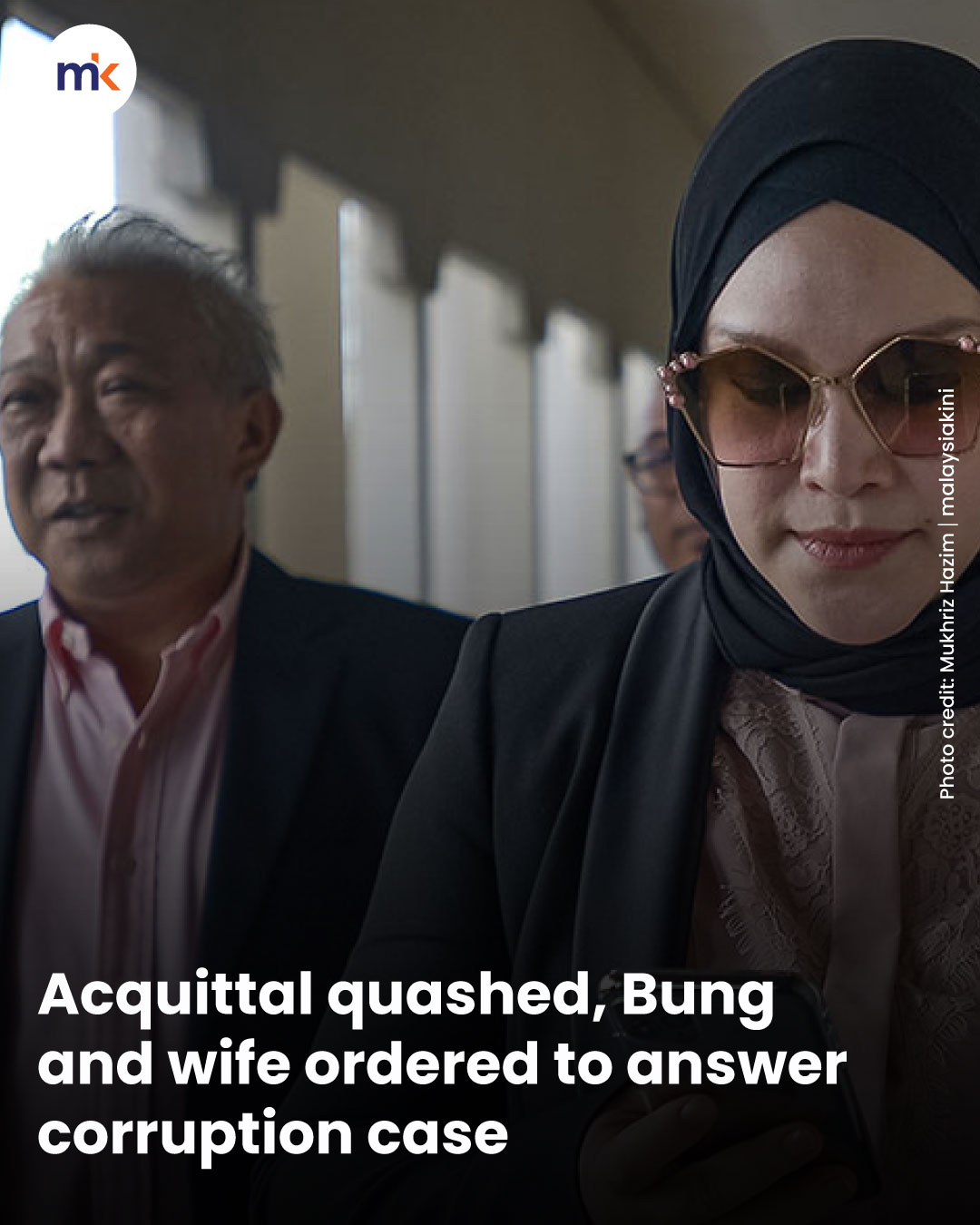 Acquittal quashed, Bung and wife ordered to answer corruption case