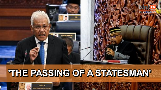 Dewan Rakyat observed a minute of silence in honour of Daim