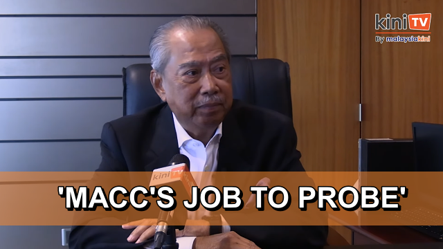 [Interview] Sabah graft: Muhyiddin denies different reaction if it's PH state