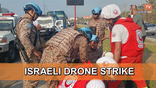 Six Malbatt members injured in Israeli drone strike in Lebanon