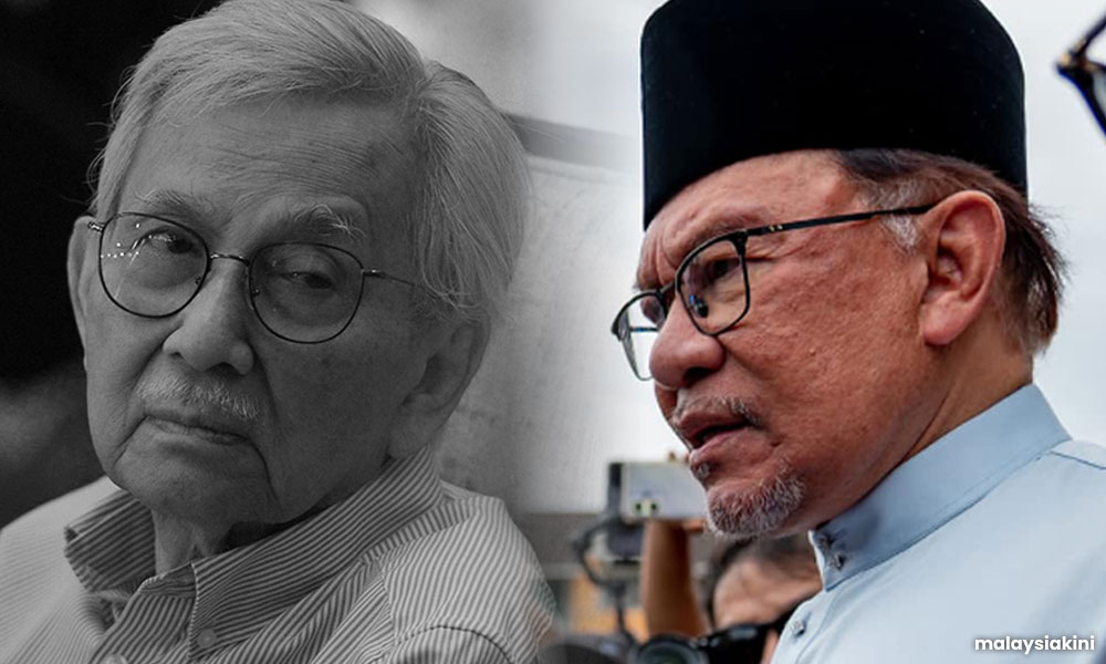 Anwar zahir takziah atas pemergian Daim