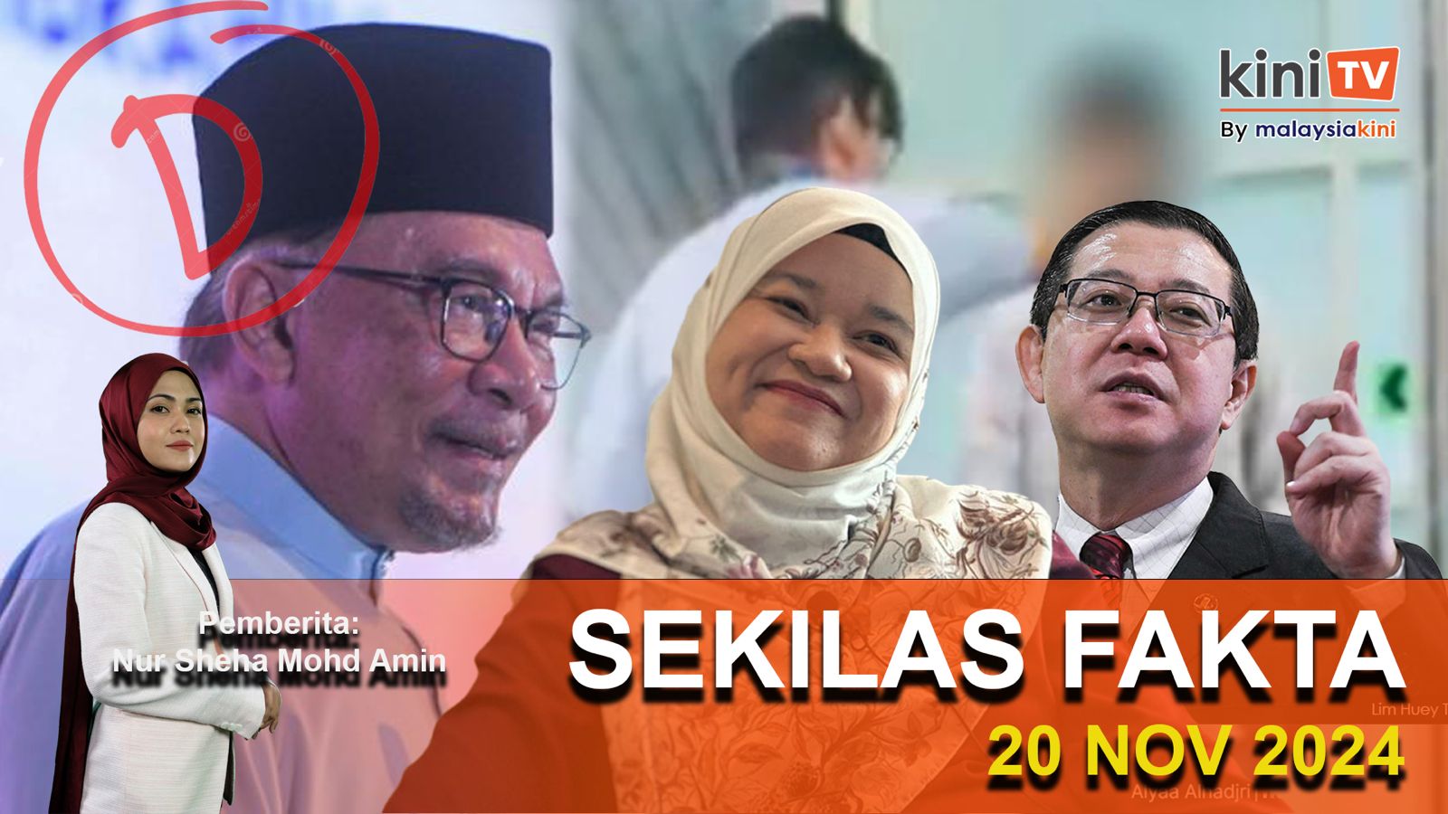 Tumbuk pelancong digantung tugas; Anwar dapat gred D; Lim persoal delegasi Taliban I SEKILAS FAKTA