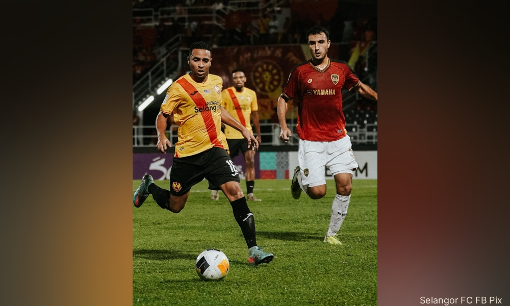 Selangor kalah 2-1 kepada kelab Thai