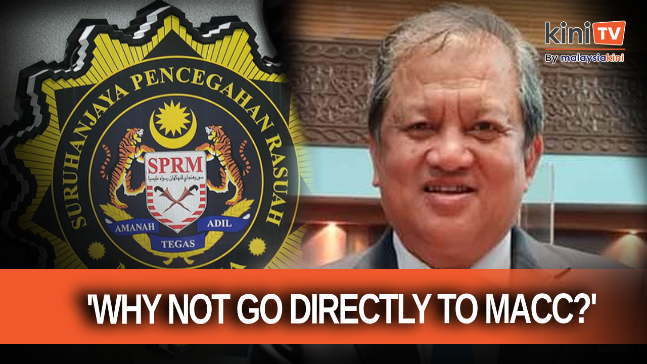 Why go to the media, not directly to the MACC? - GRS