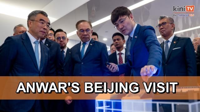 PM Anwar’s Beijing visit: Business talks with CICC and Huawei tour