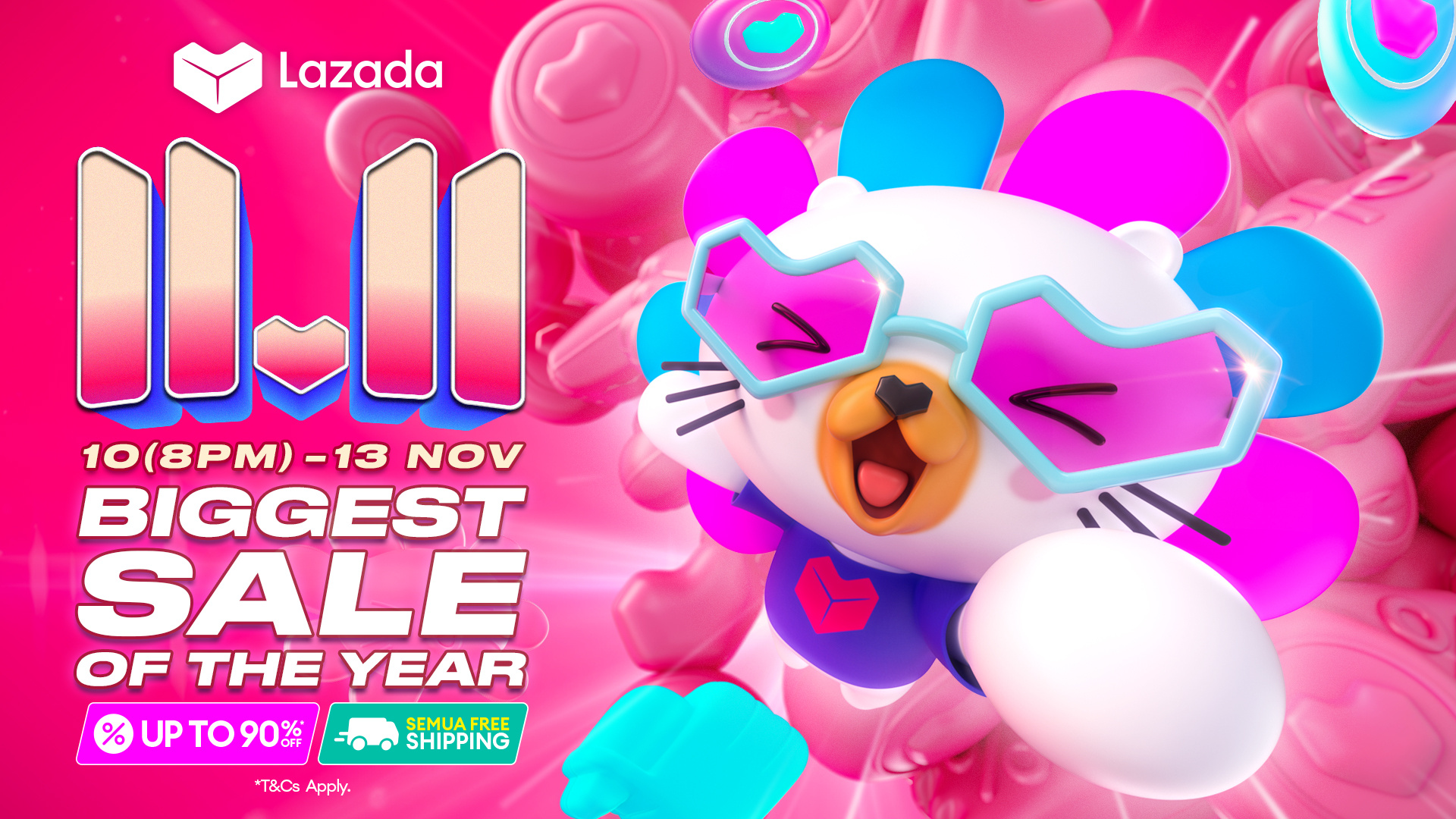 Lazada Launches AI Lazzie Just in Time  for Its 11.11 Biggest Sale of the Year