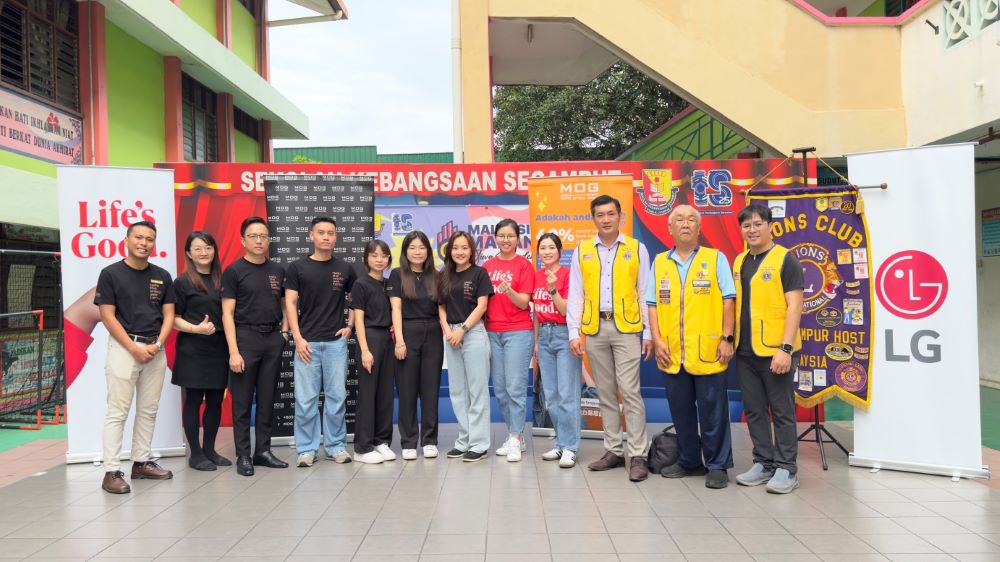 LG Malaysia & MOG Eyewear unite to transform vision care for B40 students