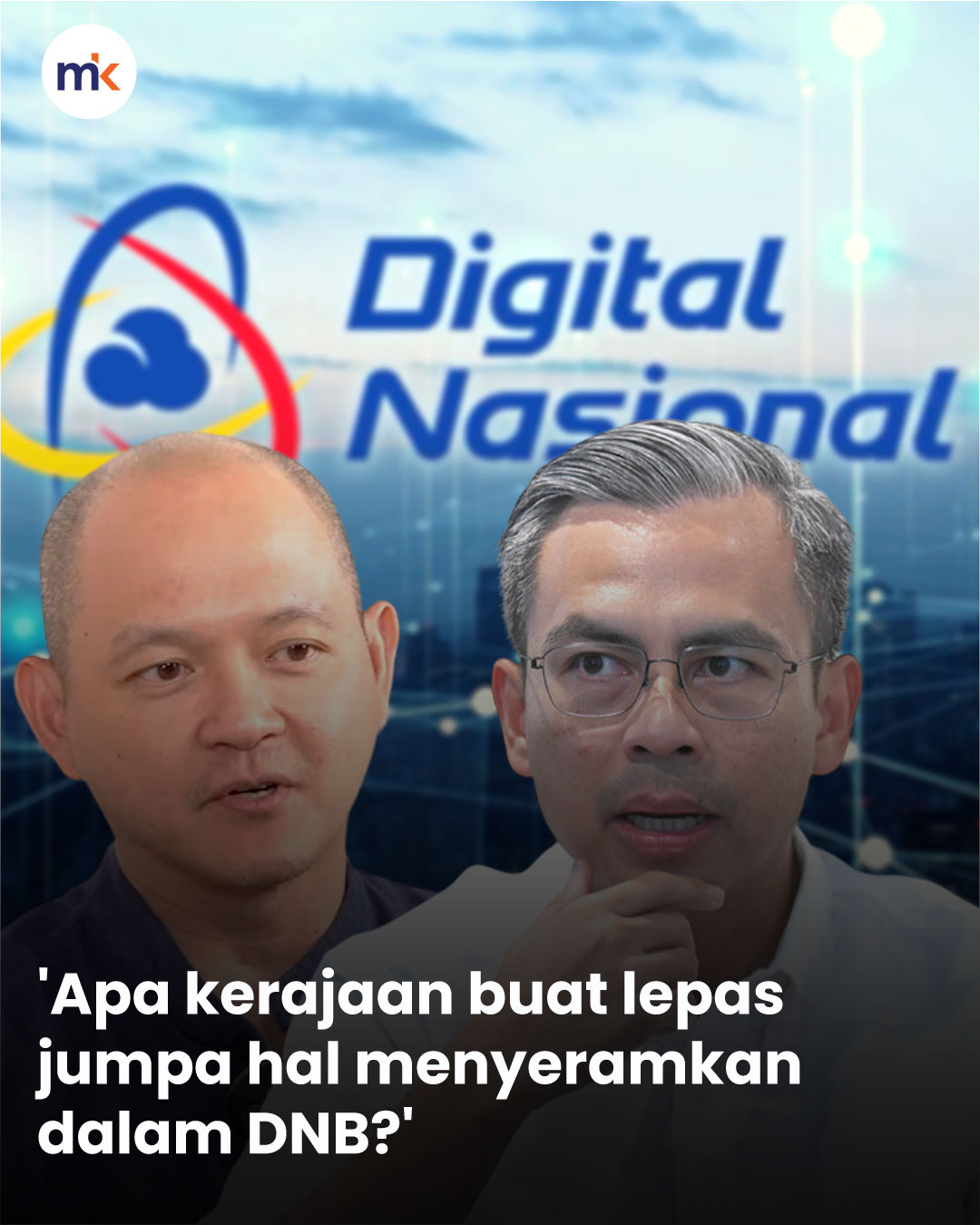 'Apa kerajaan buat lepas jumpa hal menyeramkan dalam DNB?'