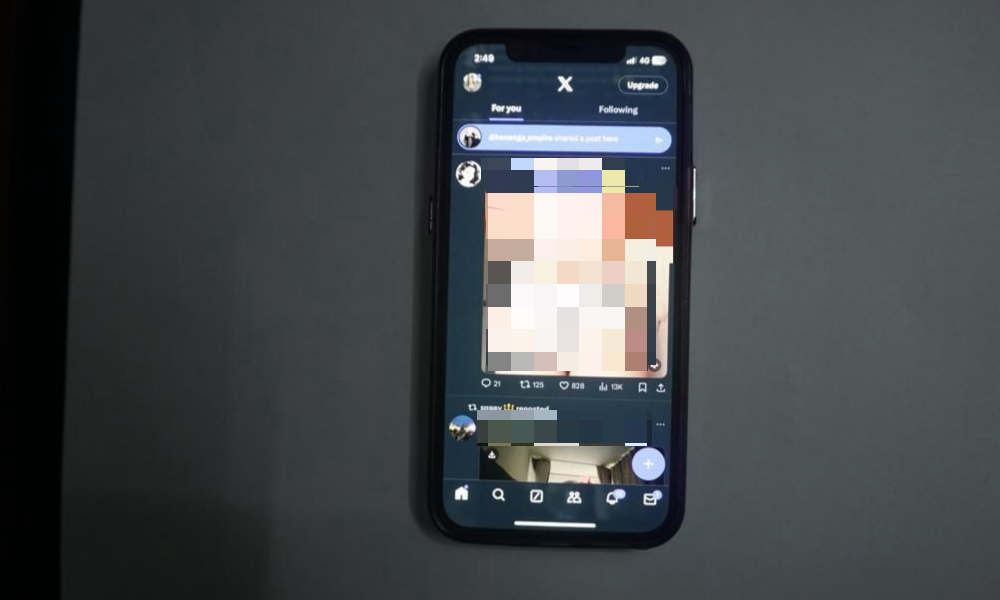 MCMC probing student for selling self-made porn on X