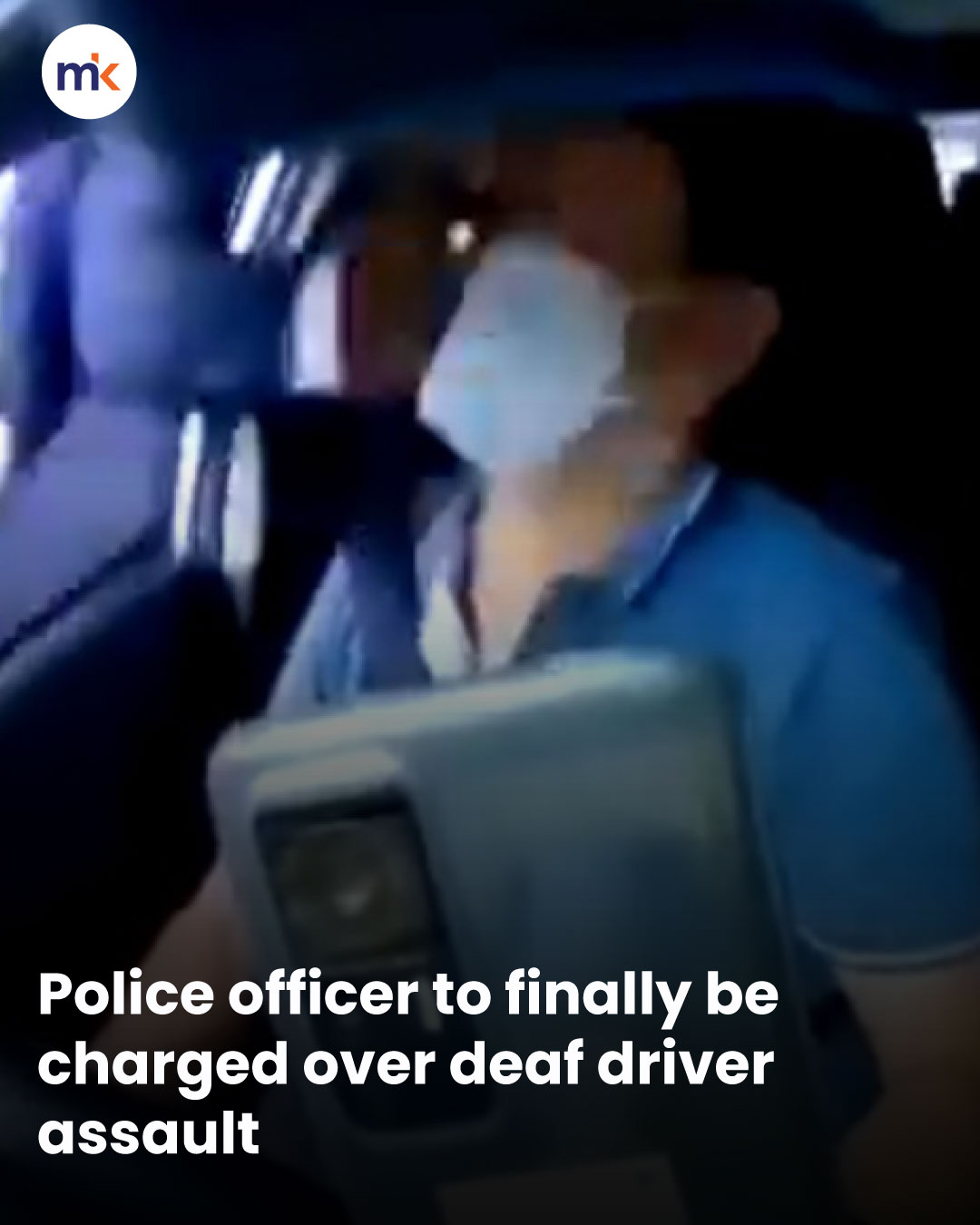 Police officer to finally be charged over deaf driver assault