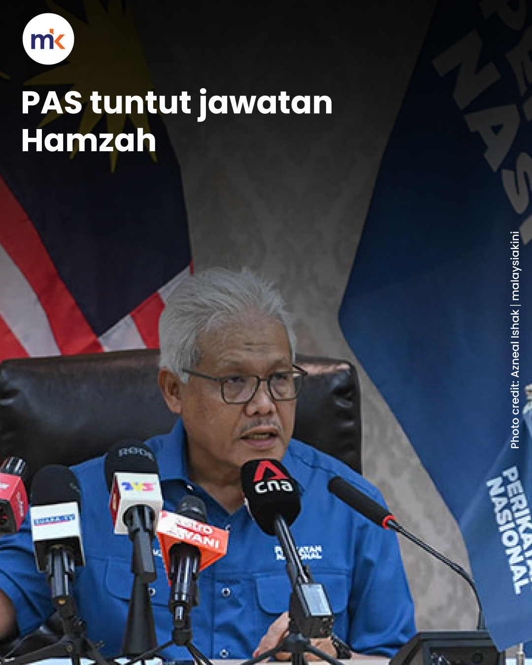 PAS tuntut jawatan Hamzah
