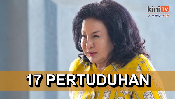 Rosmah lepas, bebas 17 pertuduhan