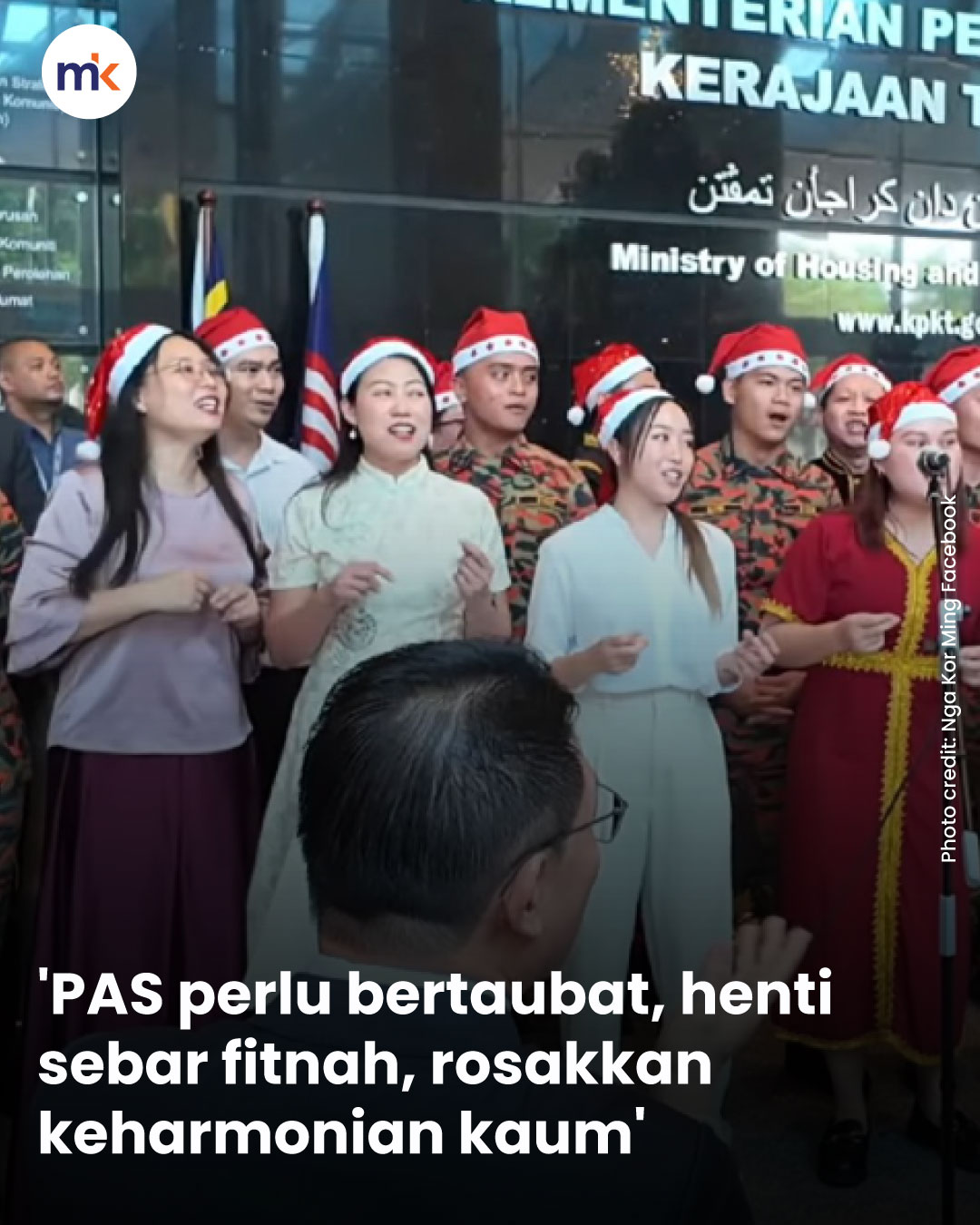 'PAS perlu bertaubat, henti sebar fitnah, rosakkan keharmonian kaum'