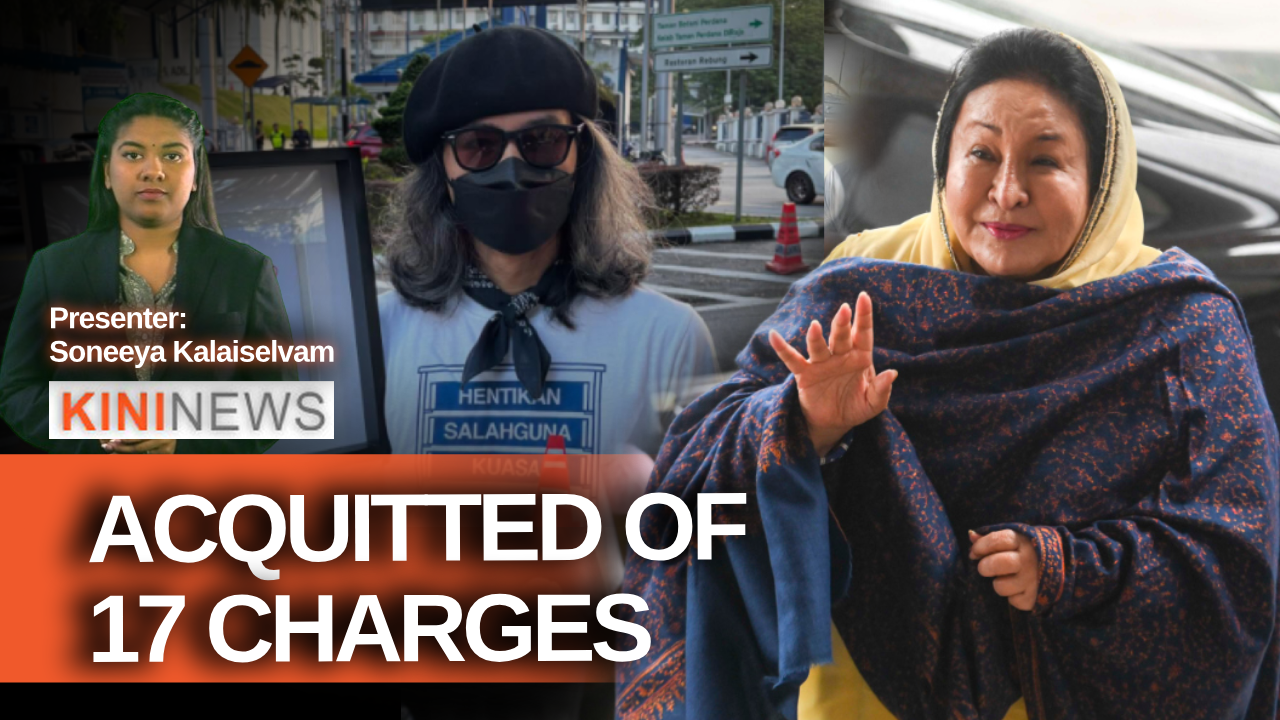 #KiniNews: Acquittal a birthday gift, says Rosmah; Fahmi under sedition probe over Musa Aman graphic