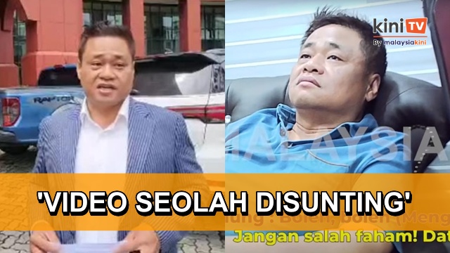 Video disunting, saya dilihat 'kurang handsome' - dakwa Adun Sabah