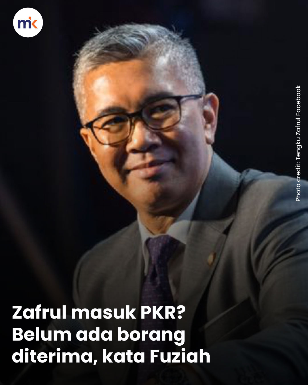 Zafrul masuk PKR? Belum ada borang diterima, kata Fuziah