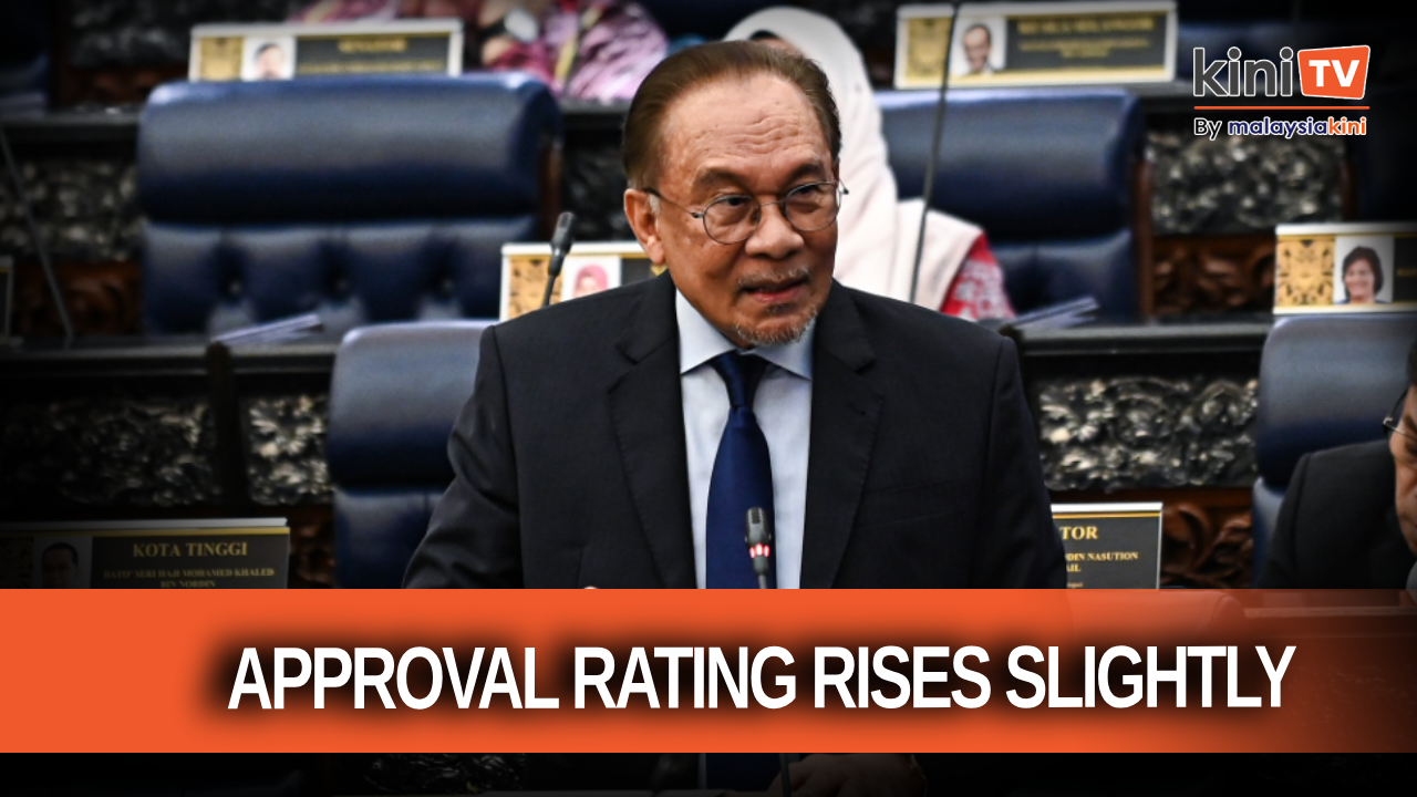 Anwar's approval rating increases to 54pct in second year - survey