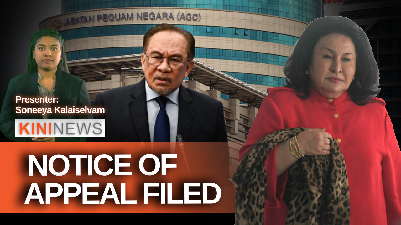 #KiniNews: Prosecutors appeal against Rosmah's acquittal; PM cannot pass the buck, says NGOs