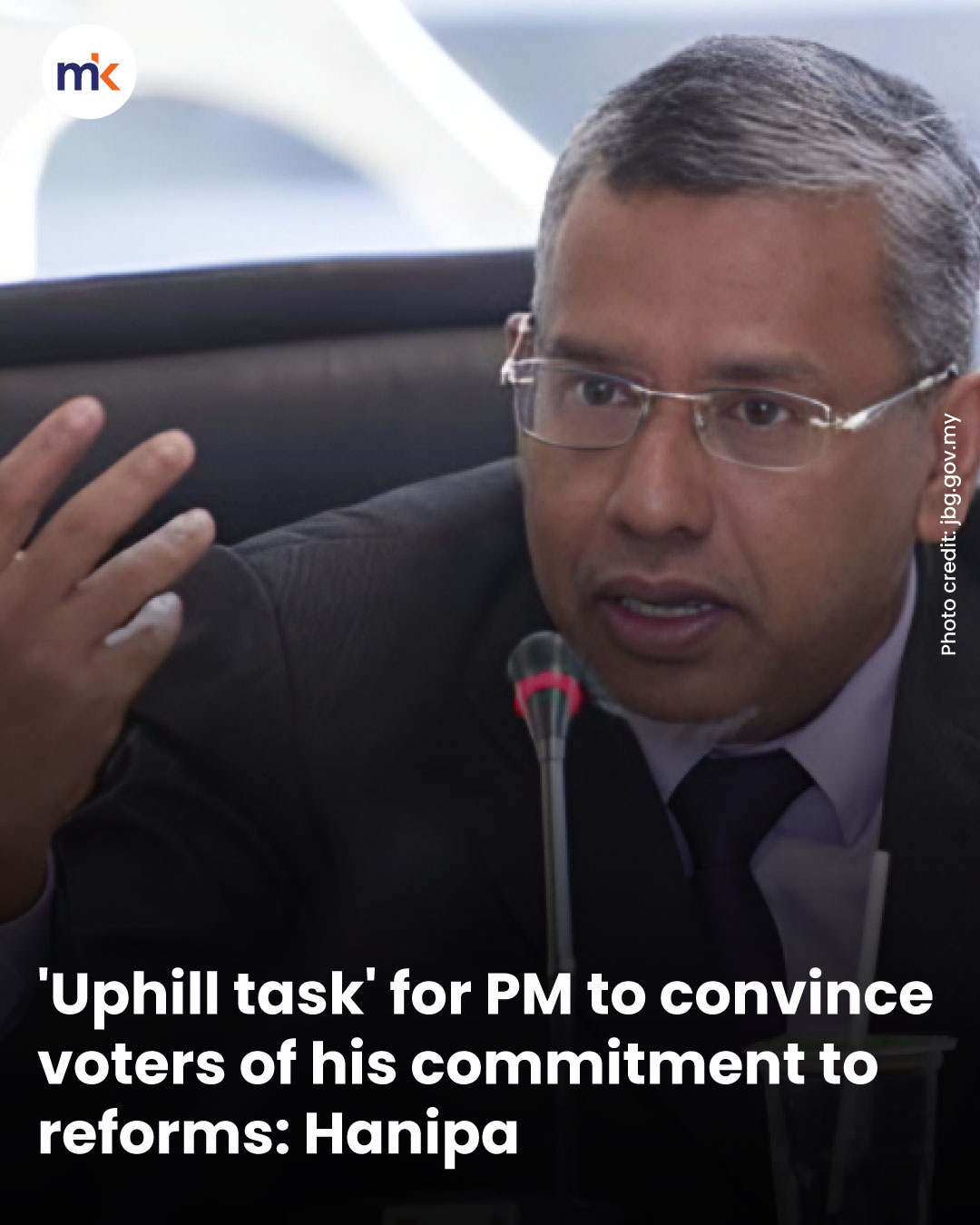 'Uphill task' for PM to convince voters of his commitment to reforms: Hanipa