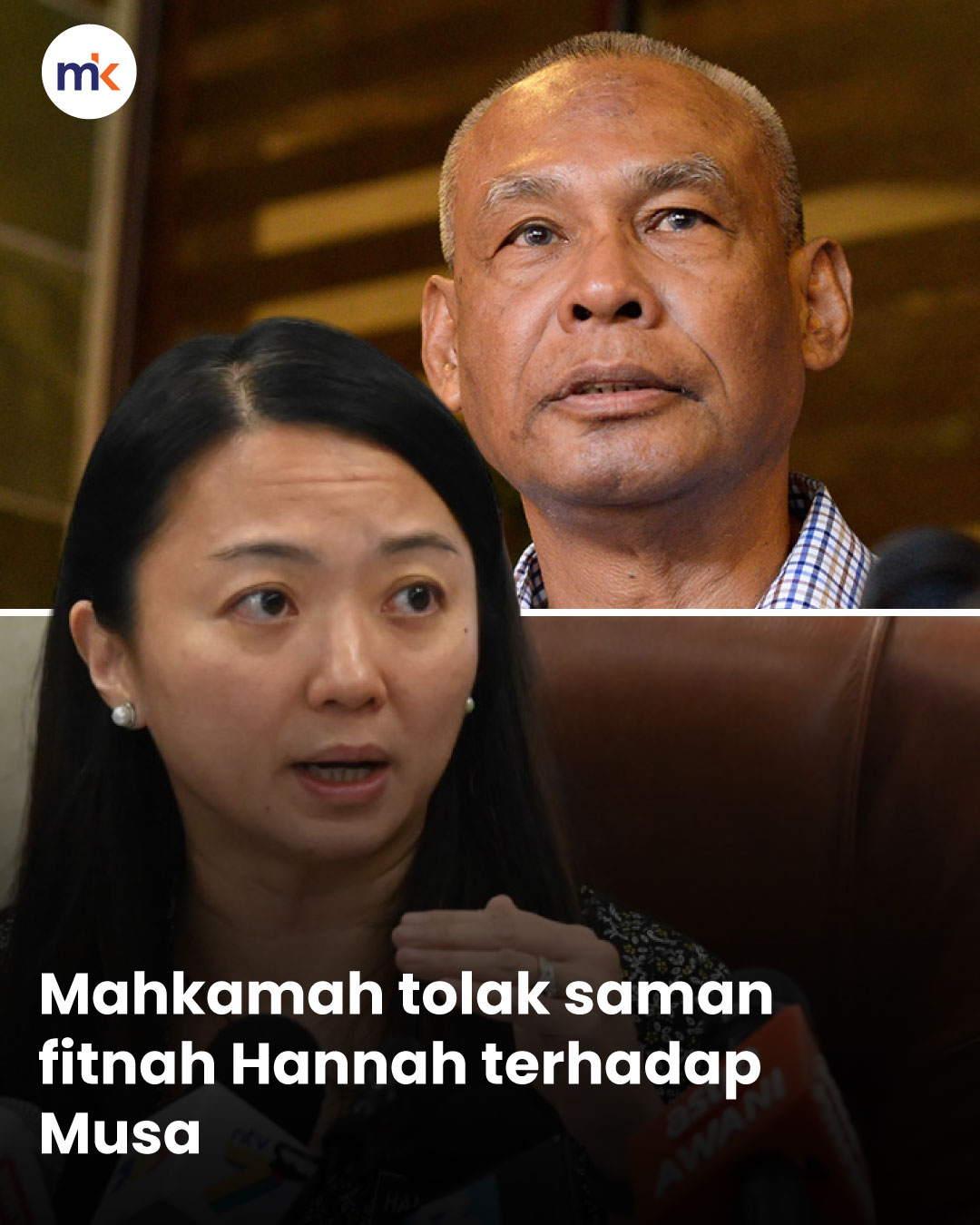 Mahkamah tolak saman fitnah Hannah terhadap Musa