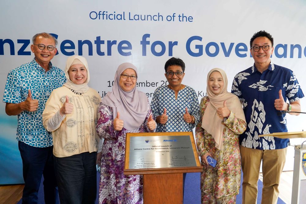 Allianz Malaysia and Universiti Malaya launch the Allianz Centre for Governance