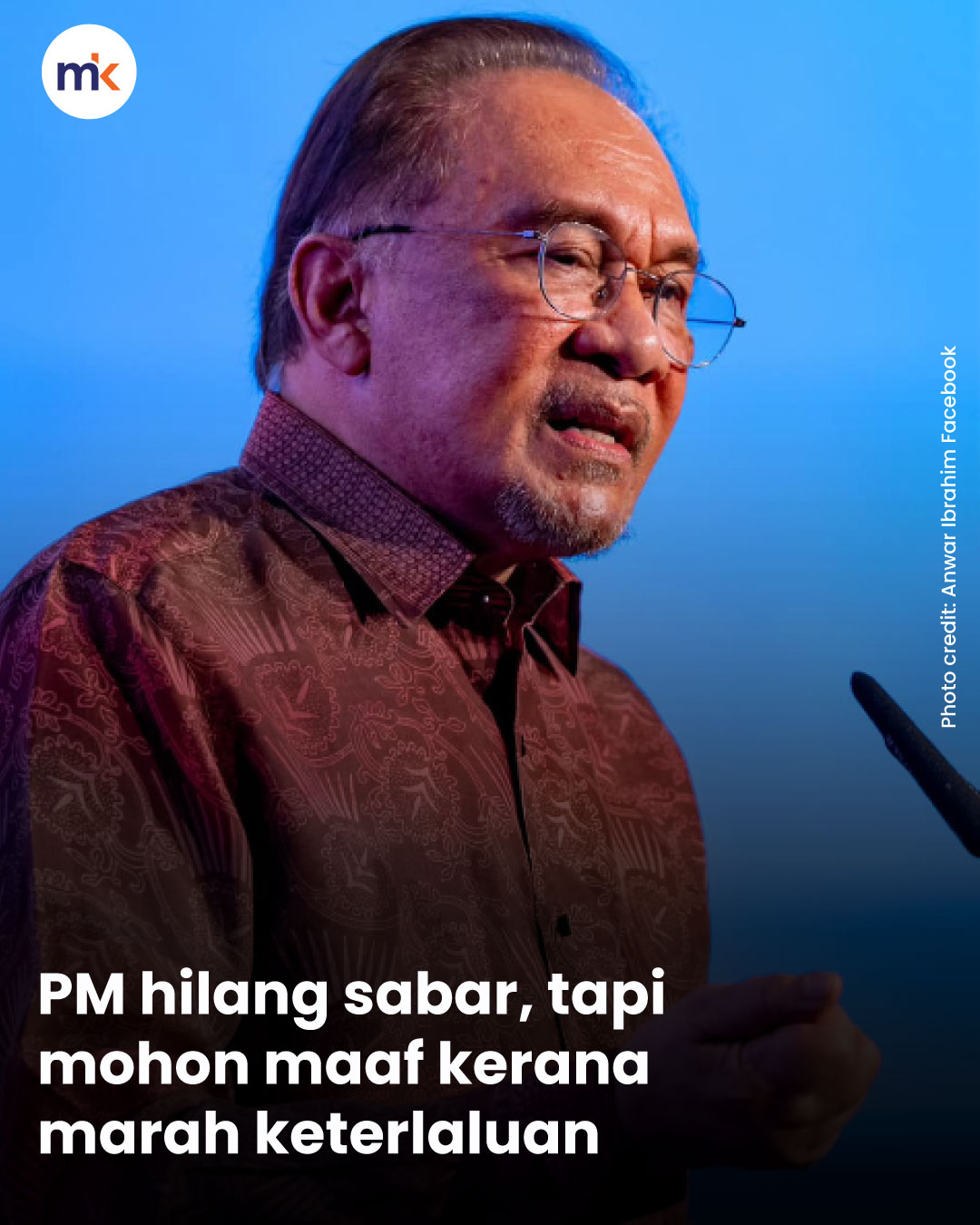 PM hilang sabar, tapi mohon maaf kerana marah keterlaluan